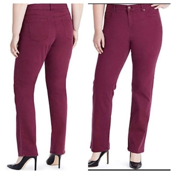 $20/ Bandolino Women’s Plus Size 14WS Mandie Basic Short Jeans⭐️⭐️⭐️⭐️⭐️ - Picture 1 of 16